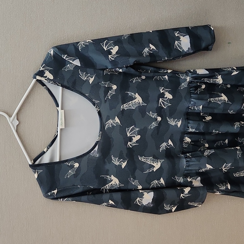 Laura Byrnes Hope Morrison Bats Dress Size Large - Picture 3 of 15